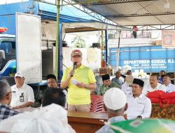 Gubernur Rohidin Sigap Bantu Korban Kebakaran di Bengkulu Utara
