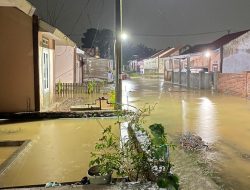 Hujan Sebentar, Belasan Rumah Griya Laksita III Bentiring Kembali Terendam Banjir